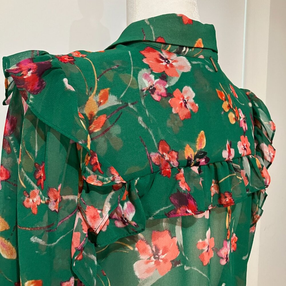 MISA Los Angeles Lillian Dress in Kelly Blooms Size Small - Picture 10 of 14